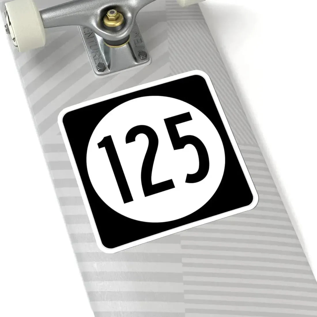 Iowa 125 (Iowa) (Road Sign) STICKER Vinyl Kiss-Cut Decal - The Sticker Space