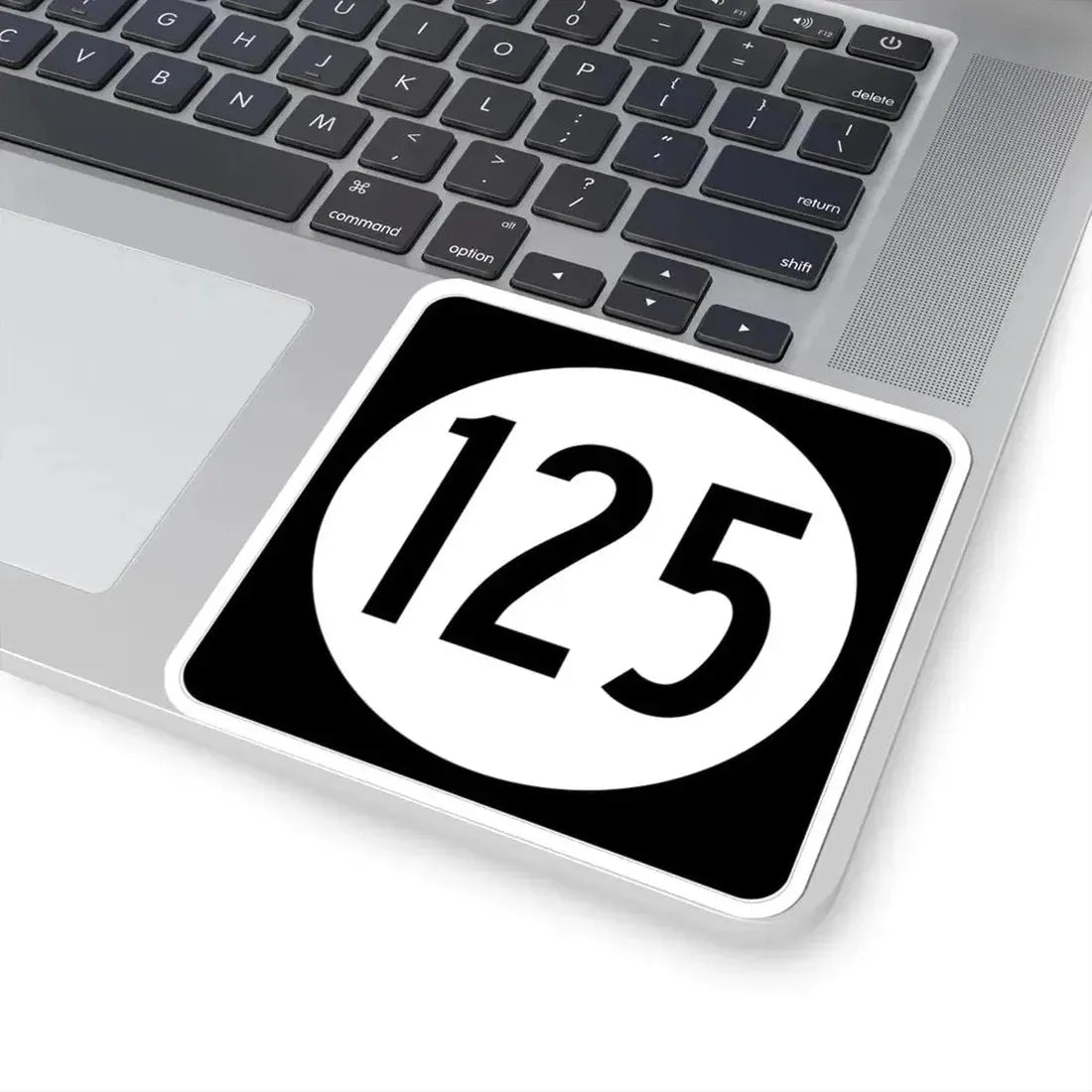 Iowa 125 (Iowa) (Road Sign) STICKER Vinyl Kiss-Cut Decal - The Sticker Space