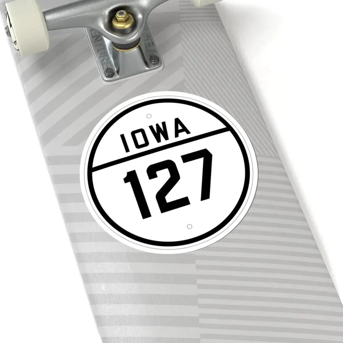 Iowa 127 1926 (Iowa) (Road Sign) STICKER Vinyl Kiss-Cut Decal - The Sticker Space