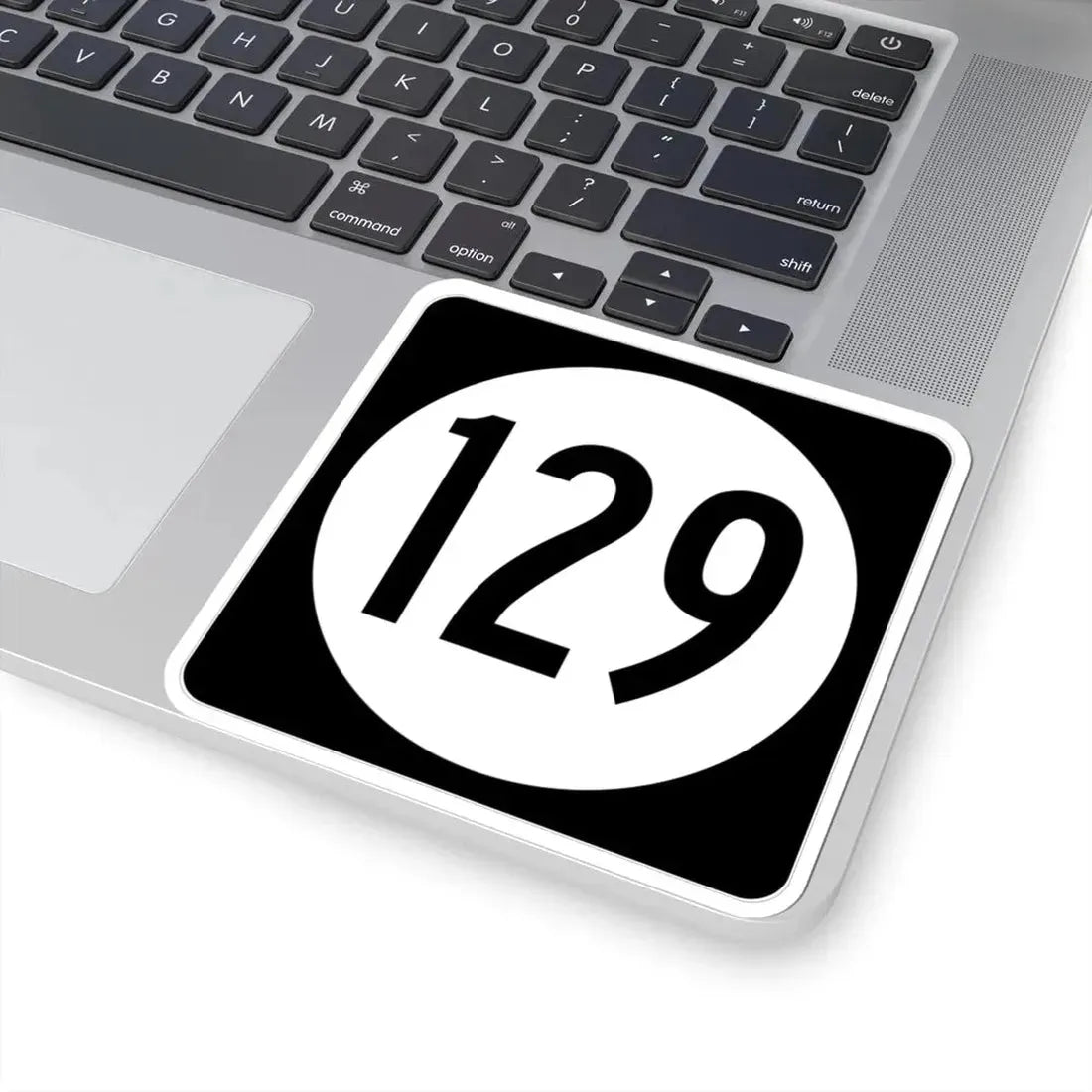 Iowa 129 (Iowa) (Road Sign) STICKER Vinyl Kiss-Cut Decal - The Sticker Space