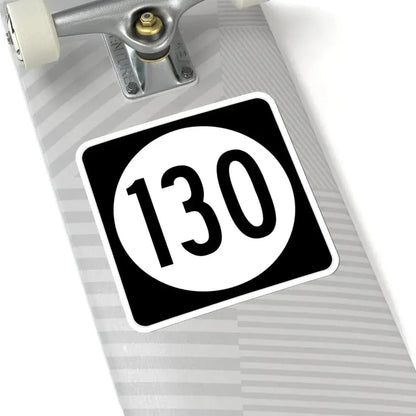 Iowa 130 (Iowa) (Road Sign) STICKER Vinyl Kiss-Cut Decal - The Sticker Space