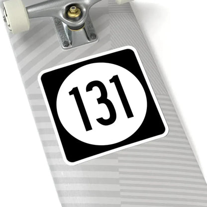 Iowa 131 (Iowa) (Road Sign) STICKER Vinyl Kiss-Cut Decal - The Sticker Space