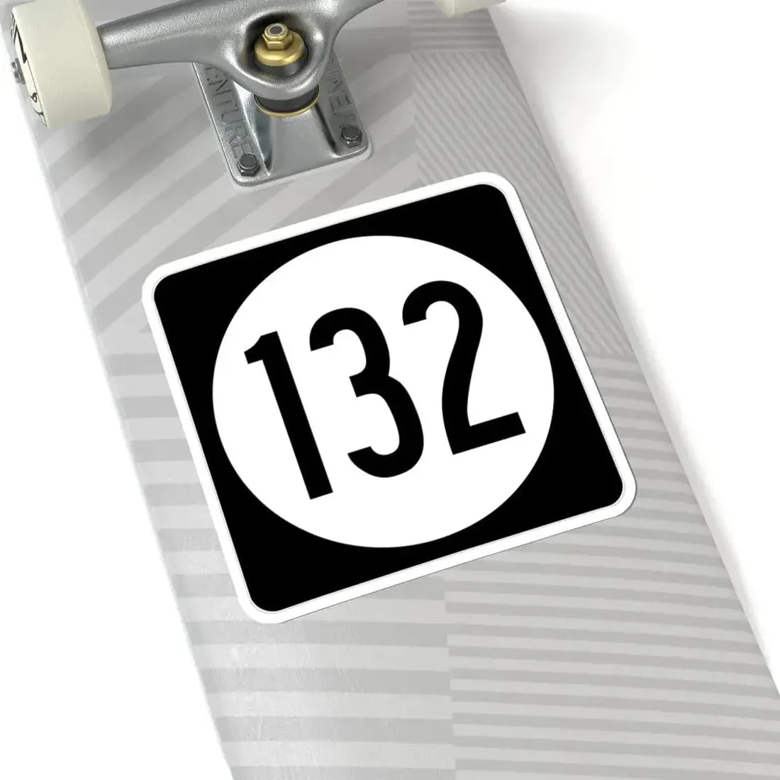 Iowa 132 (Iowa) (Road Sign) STICKER Vinyl Kiss-Cut Decal - The Sticker Space