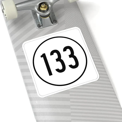 Iowa 133 1948 (Iowa) (Road Sign) STICKER Vinyl Kiss-Cut Decal - The Sticker Space