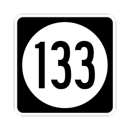 Iowa 133 (Iowa) (Road Sign) STICKER Vinyl Kiss-Cut Decal - The Sticker Space