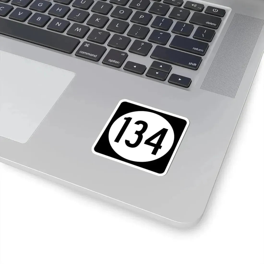 Iowa 134 (Iowa) (Road Sign) STICKER Vinyl Kiss-Cut Decal - The Sticker Space