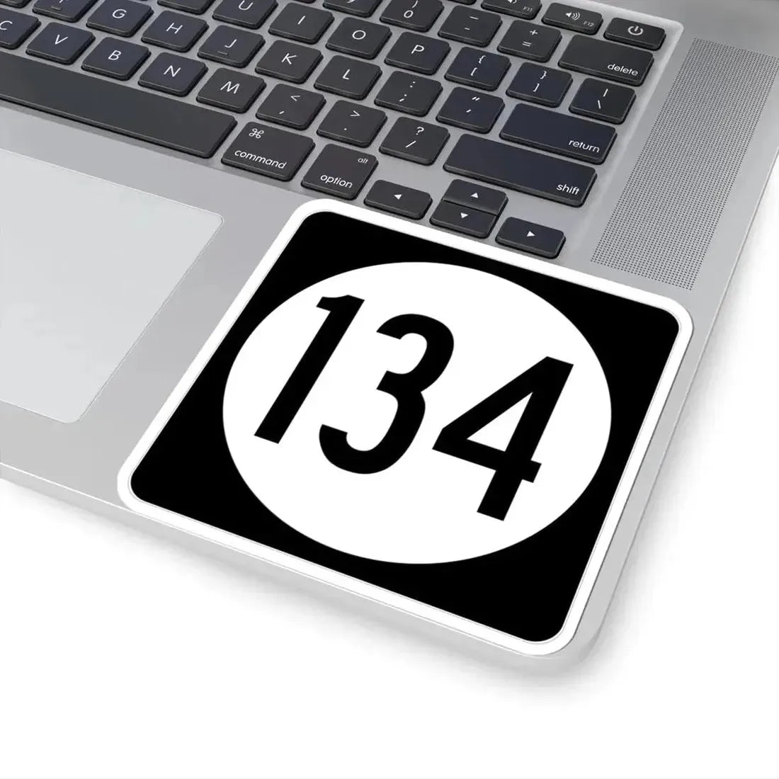 Iowa 134 (Iowa) (Road Sign) STICKER Vinyl Kiss-Cut Decal - The Sticker Space