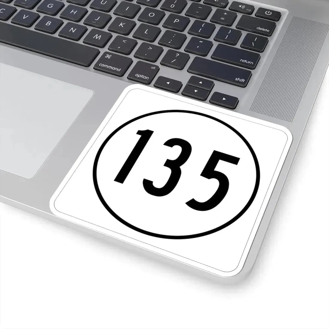 Iowa 135 1948 (Iowa) (Road Sign) STICKER Vinyl Kiss-Cut Decal - The Sticker Space