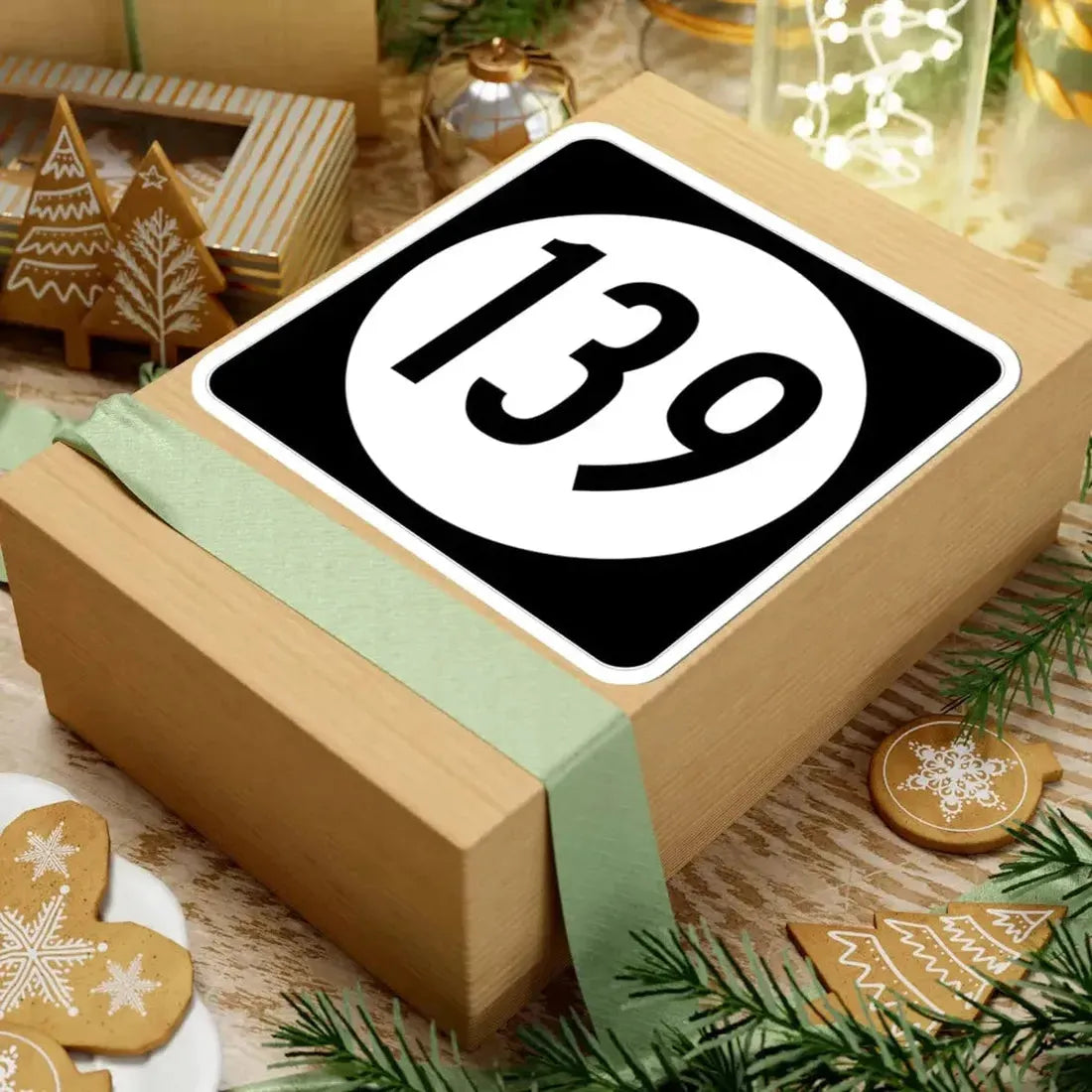 Iowa 139 (Iowa) (Road Sign) STICKER Vinyl Kiss-Cut Decal - The Sticker Space