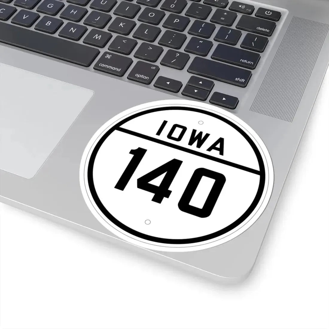 Iowa 140 1926 (Iowa) (Road Sign) STICKER Vinyl Kiss-Cut Decal - The Sticker Space