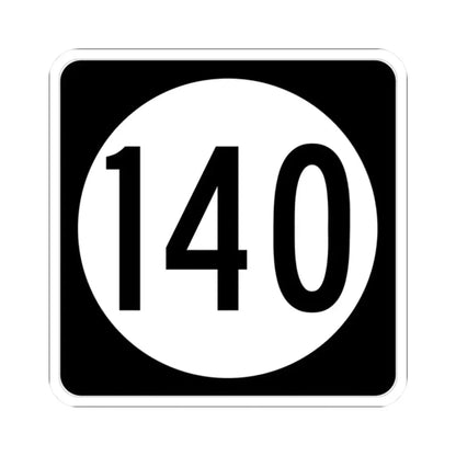 Iowa 140 (Iowa) (Road Sign) STICKER Vinyl Kiss-Cut Decal - The Sticker Space