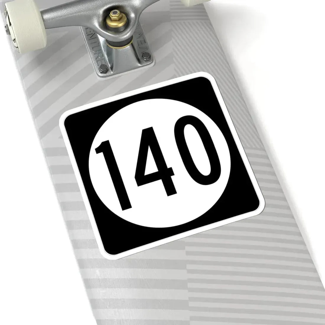 Iowa 140 (Iowa) (Road Sign) STICKER Vinyl Kiss-Cut Decal - The Sticker Space