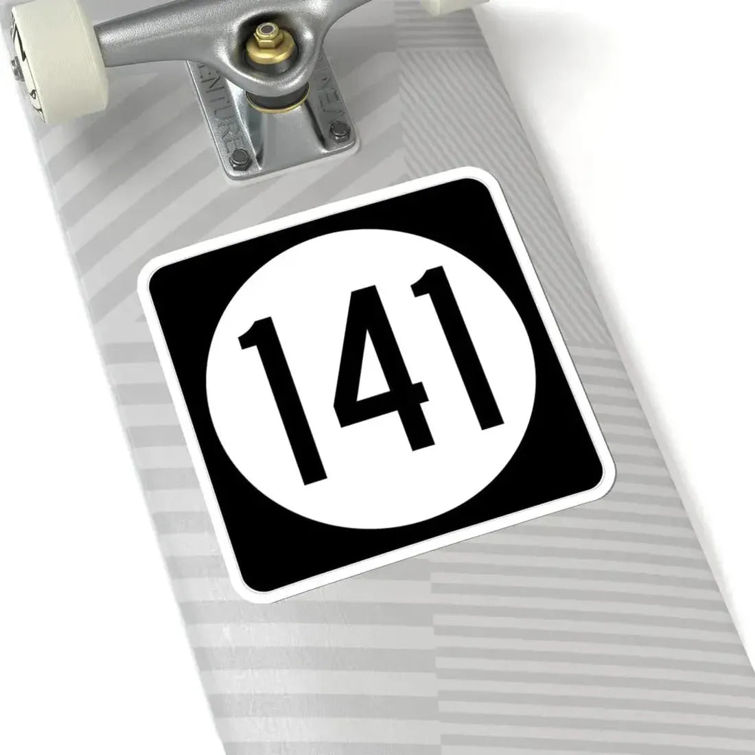 Iowa 141 (Iowa) (Road Sign) STICKER Vinyl Kiss-Cut Decal - The Sticker Space