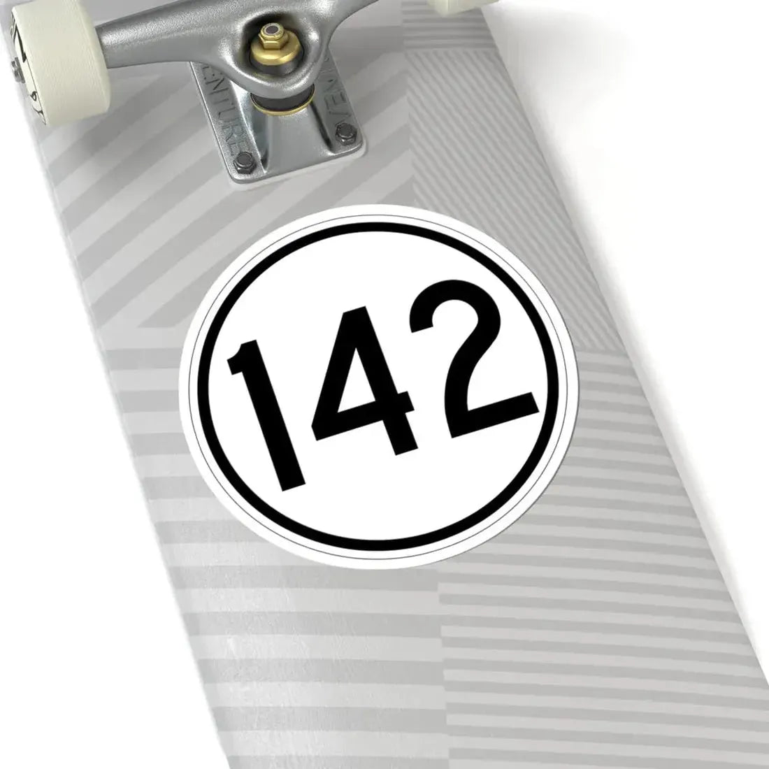 Iowa 142 1950 (Iowa) (Road Sign) STICKER Vinyl Kiss-Cut Decal - The Sticker Space