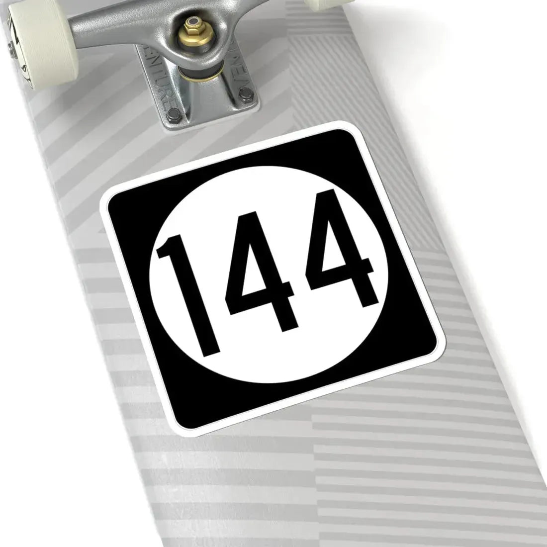 Iowa 144 (Iowa) (Road Sign) STICKER Vinyl Kiss-Cut Decal - The Sticker Space