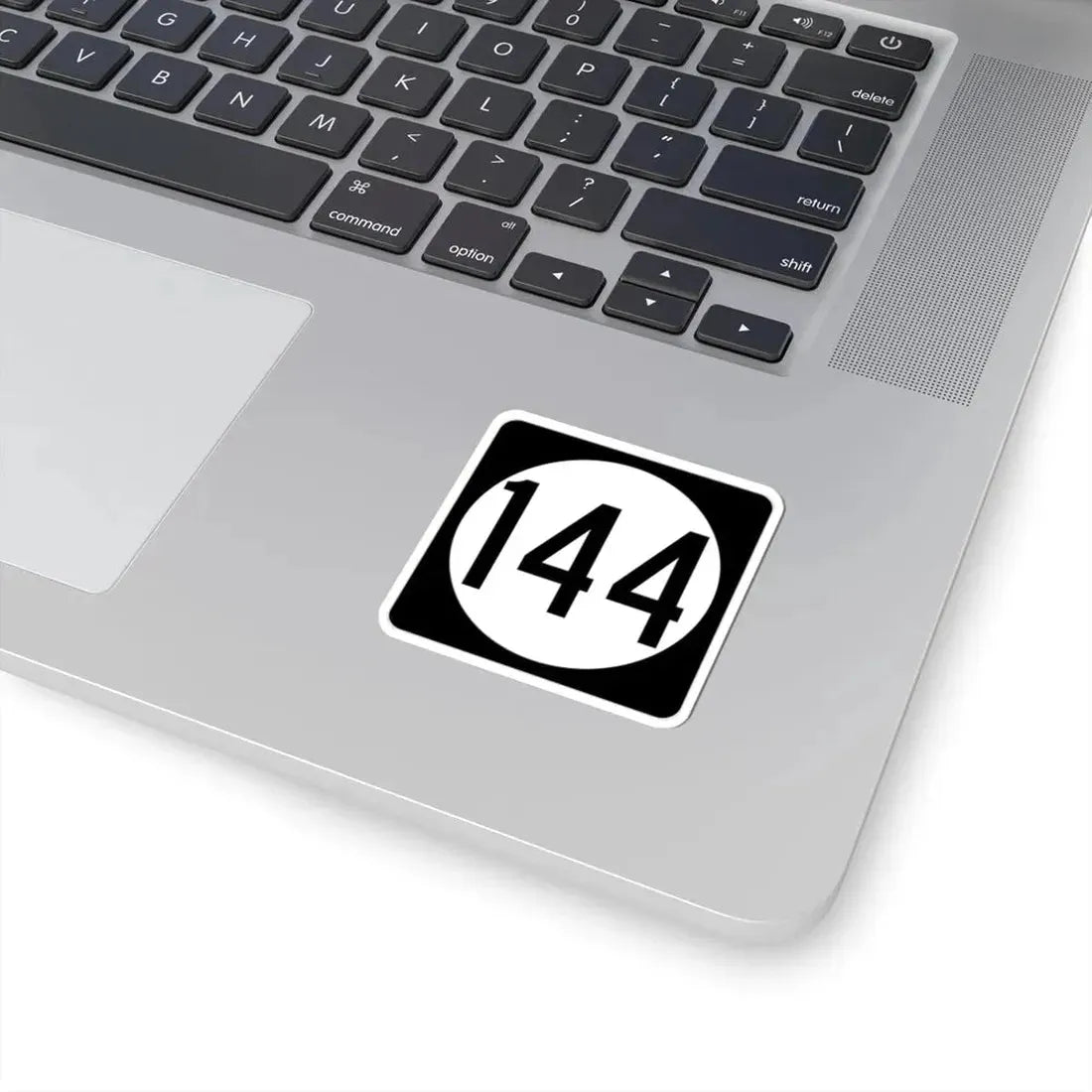 Iowa 144 (Iowa) (Road Sign) STICKER Vinyl Kiss-Cut Decal - The Sticker Space