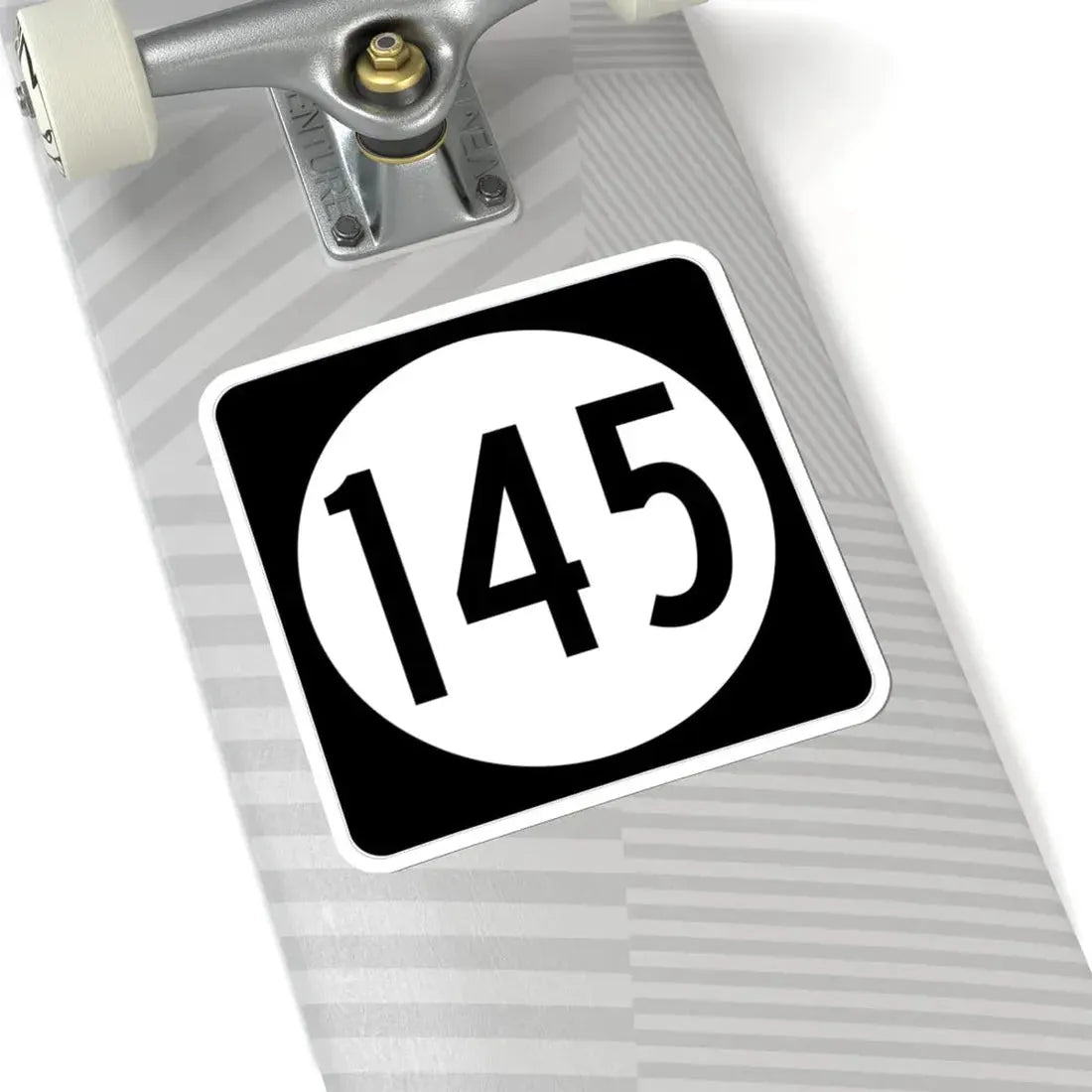 Iowa 145 (Iowa) (Road Sign) STICKER Vinyl Kiss-Cut Decal - The Sticker Space