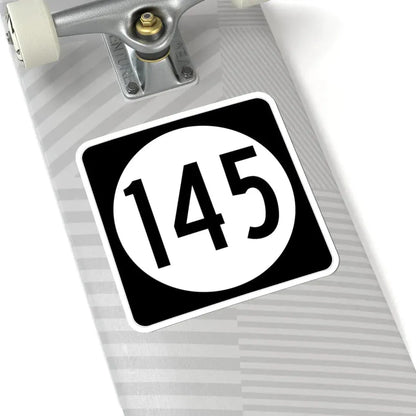 Iowa 145 (Iowa) (Road Sign) STICKER Vinyl Kiss-Cut Decal - The Sticker Space