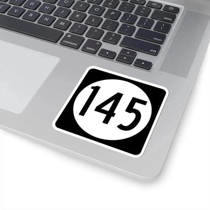 Iowa 145 (Iowa) (Road Sign) STICKER Vinyl Kiss-Cut Decal - The Sticker Space
