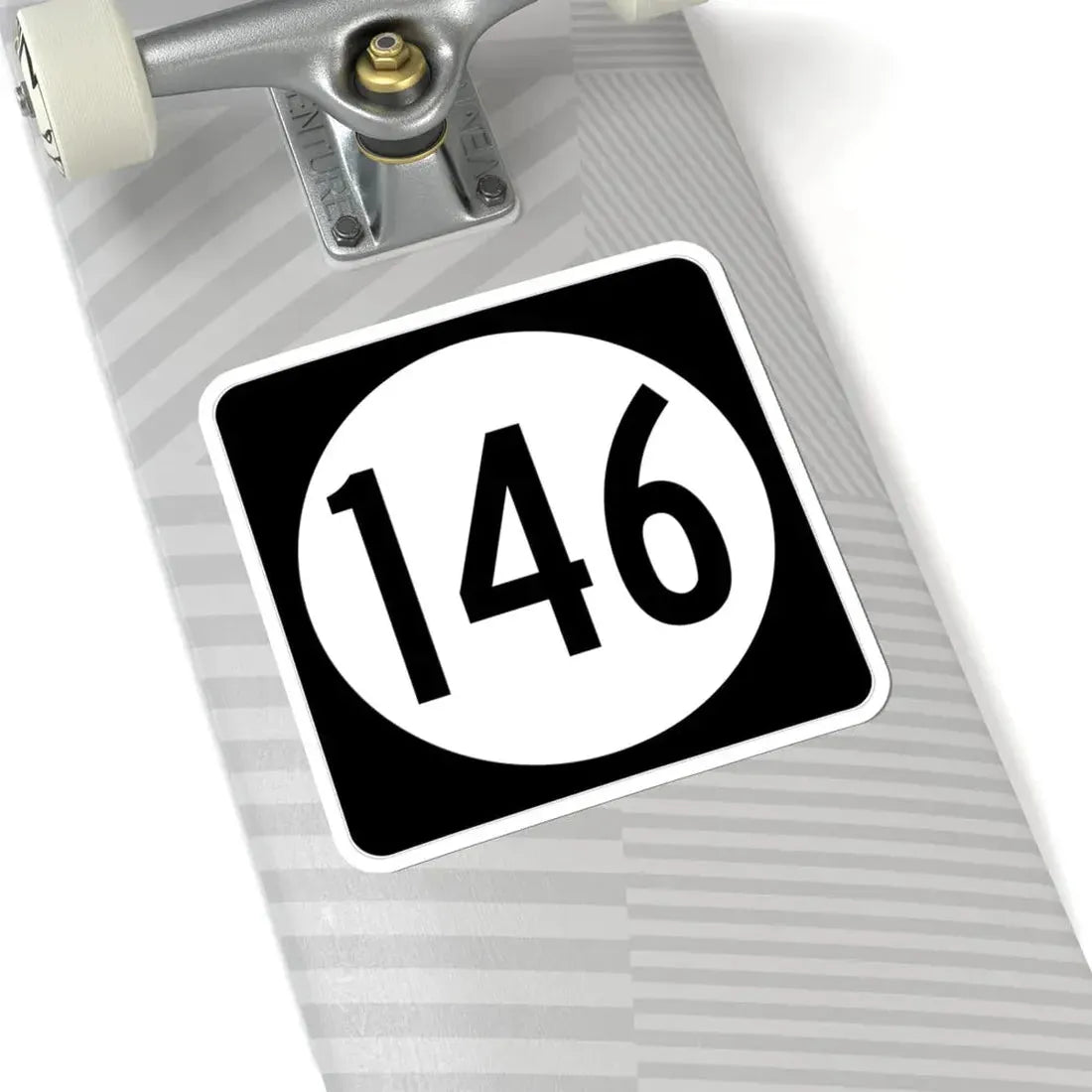 Iowa 146 (Iowa) (Road Sign) STICKER Vinyl Kiss-Cut Decal - The Sticker Space