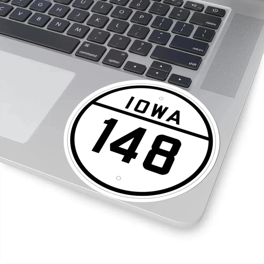 Iowa 148 1926 (Iowa) (Road Sign) STICKER Vinyl Kiss-Cut Decal - The Sticker Space