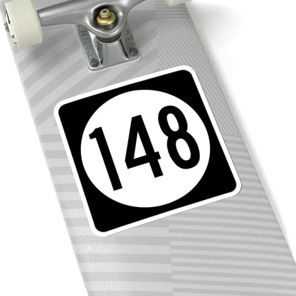 Iowa 148 (Iowa) (Road Sign) STICKER Vinyl Kiss-Cut Decal - The Sticker Space
