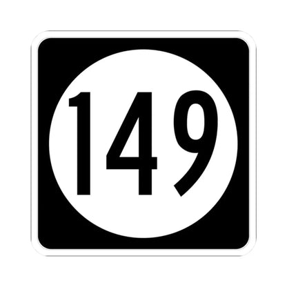 Iowa 149 (Iowa) (Road Sign) STICKER Vinyl Kiss-Cut Decal - The Sticker Space