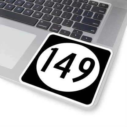Iowa 149 (Iowa) (Road Sign) STICKER Vinyl Kiss-Cut Decal - The Sticker Space