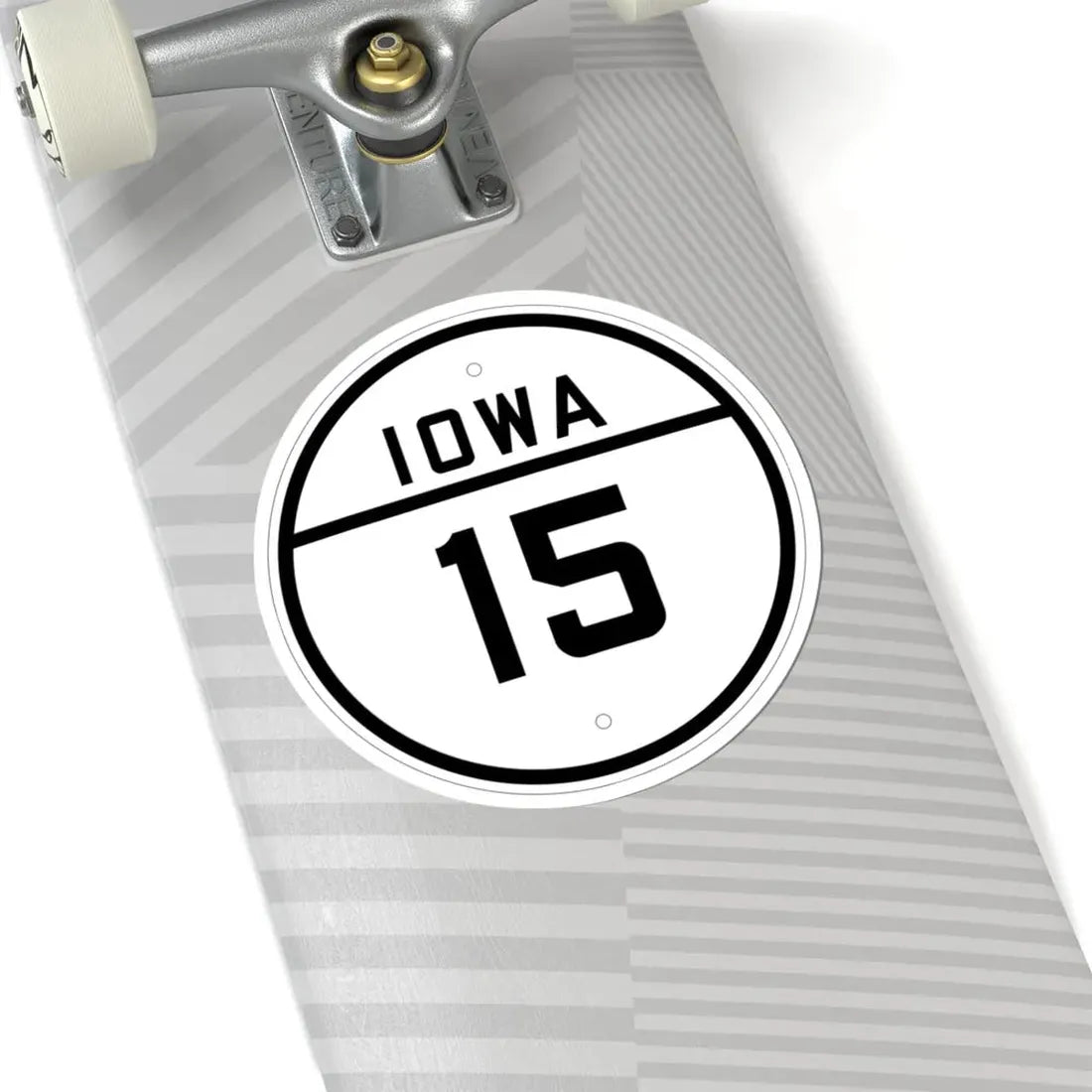 Iowa 15 1926 (Iowa) (Road Sign) STICKER Vinyl Kiss-Cut Decal - The Sticker Space