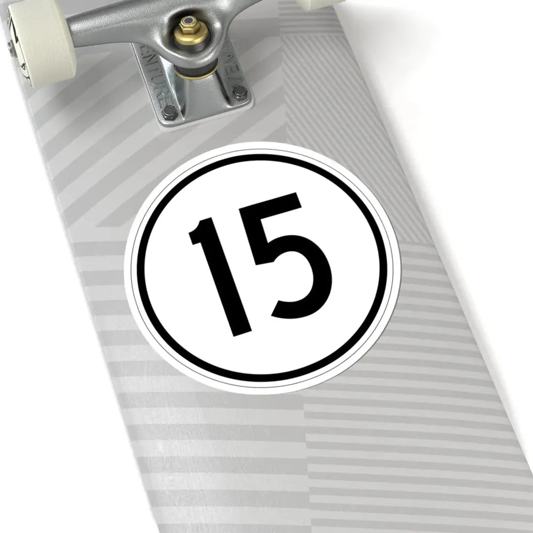 Iowa 15 1950 (Iowa) (Road Sign) STICKER Vinyl Kiss-Cut Decal - The Sticker Space