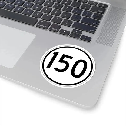 Iowa 150 1950 (Iowa) (Road Sign) STICKER Vinyl Kiss-Cut Decal - The Sticker Space