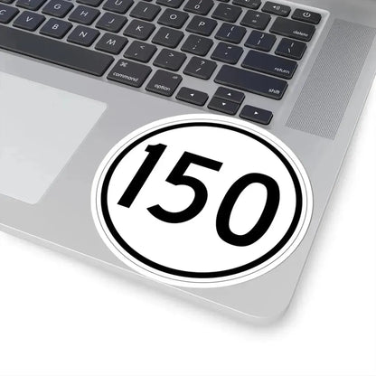 Iowa 150 1950 (Iowa) (Road Sign) STICKER Vinyl Kiss-Cut Decal - The Sticker Space