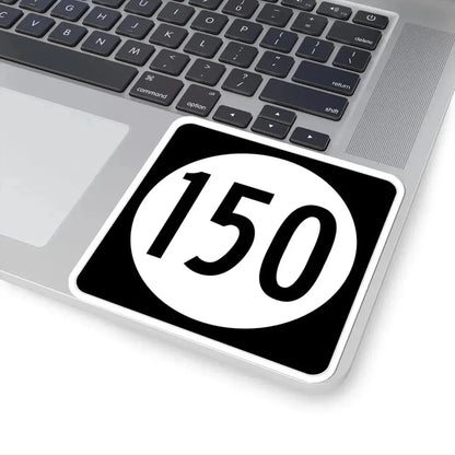Iowa 150 (Iowa) (Road Sign) STICKER Vinyl Kiss-Cut Decal - The Sticker Space