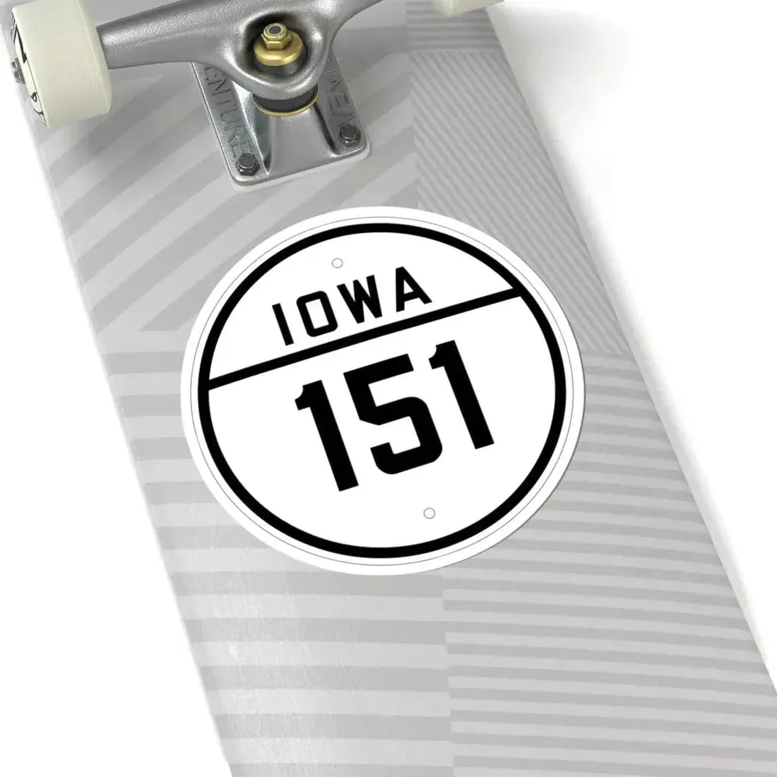 Iowa 151 1926 (Iowa) (Road Sign) STICKER Vinyl Kiss-Cut Decal - The Sticker Space