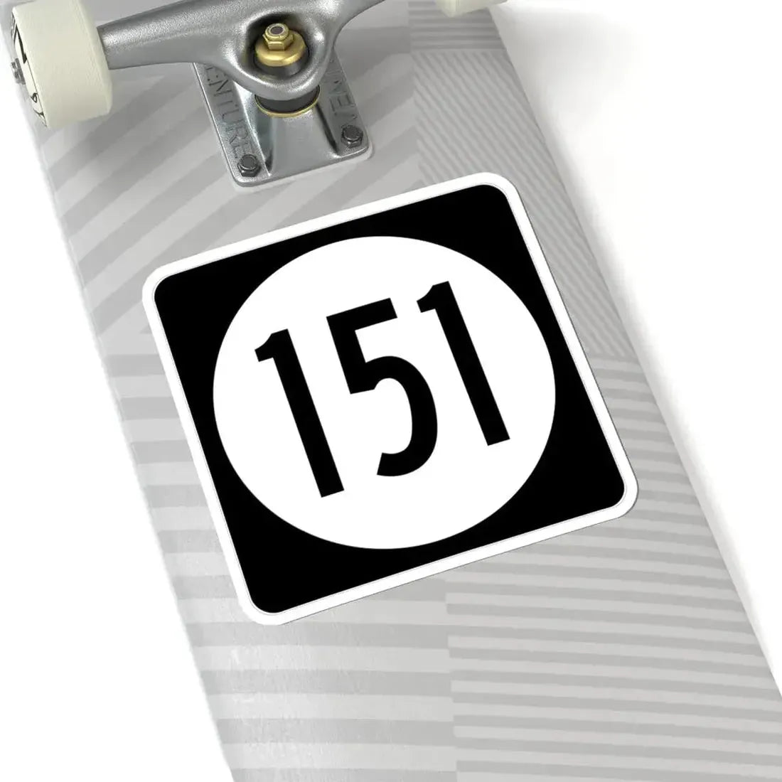 Iowa 151 (Iowa) (Road Sign) STICKER Vinyl Kiss-Cut Decal - The Sticker Space