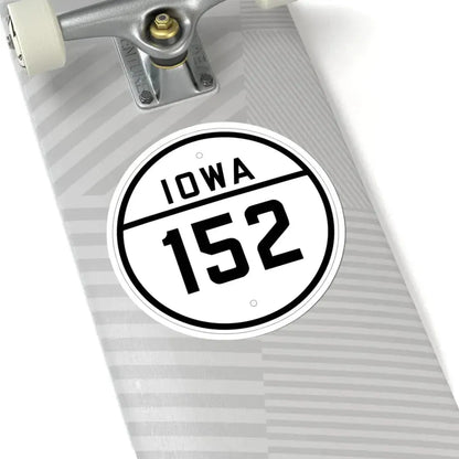 Iowa 152 1926 (Iowa) (Road Sign) STICKER Vinyl Kiss-Cut Decal - The Sticker Space