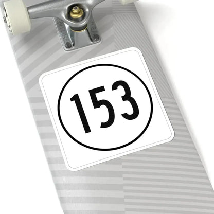 Iowa 153 1948 (Iowa) (Road Sign) STICKER Vinyl Kiss-Cut Decal - The Sticker Space