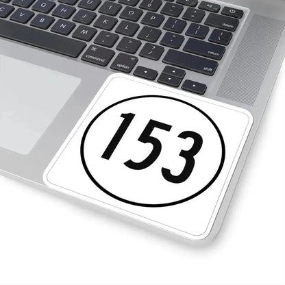 Iowa 153 1948 (Iowa) (Road Sign) STICKER Vinyl Kiss-Cut Decal - The Sticker Space