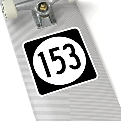 Iowa 153 (Iowa) (Road Sign) STICKER Vinyl Kiss-Cut Decal - The Sticker Space