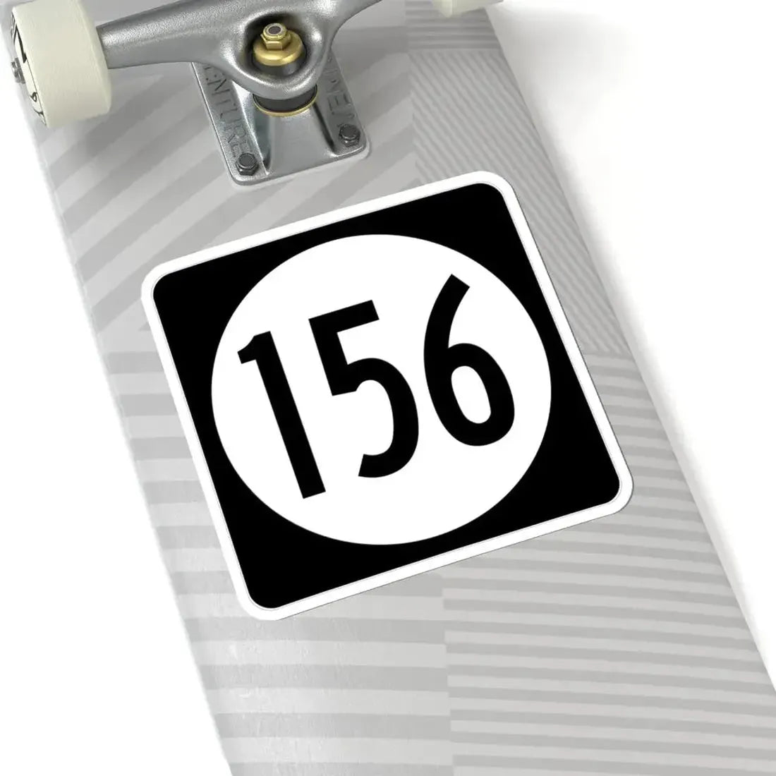 Iowa 156 (Iowa) (Road Sign) STICKER Vinyl Kiss-Cut Decal - The Sticker Space