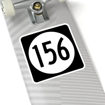 Iowa 156 (Iowa) (Road Sign) STICKER Vinyl Kiss-Cut Decal - The Sticker Space