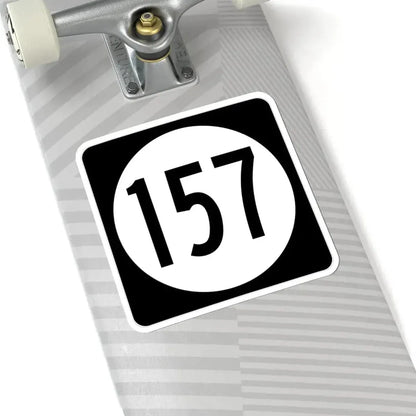 Iowa 157 (Iowa) (Road Sign) STICKER Vinyl Kiss-Cut Decal - The Sticker Space