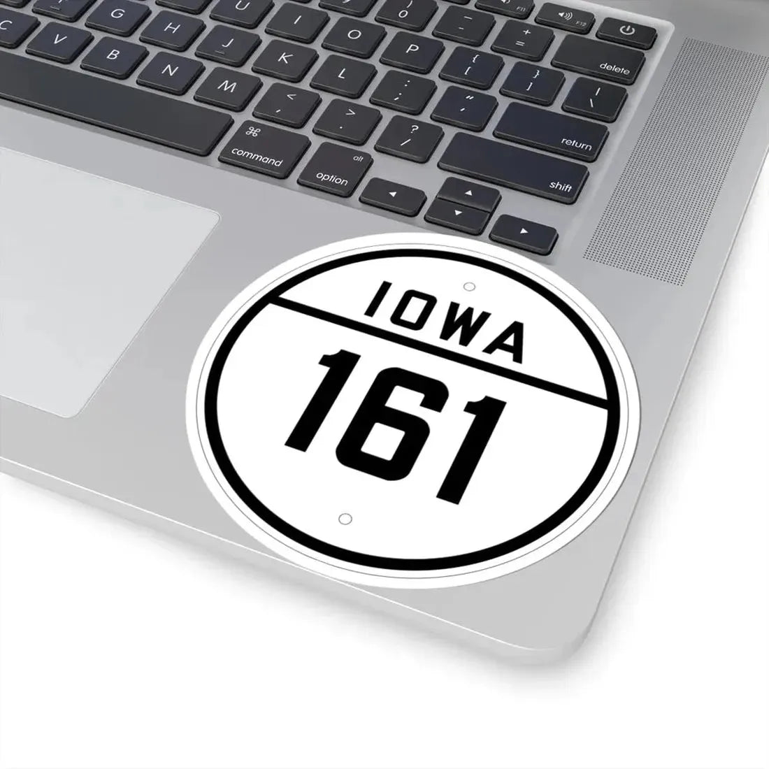 Iowa 161 1926 (Iowa) (Road Sign) STICKER Vinyl Kiss-Cut Decal - The Sticker Space