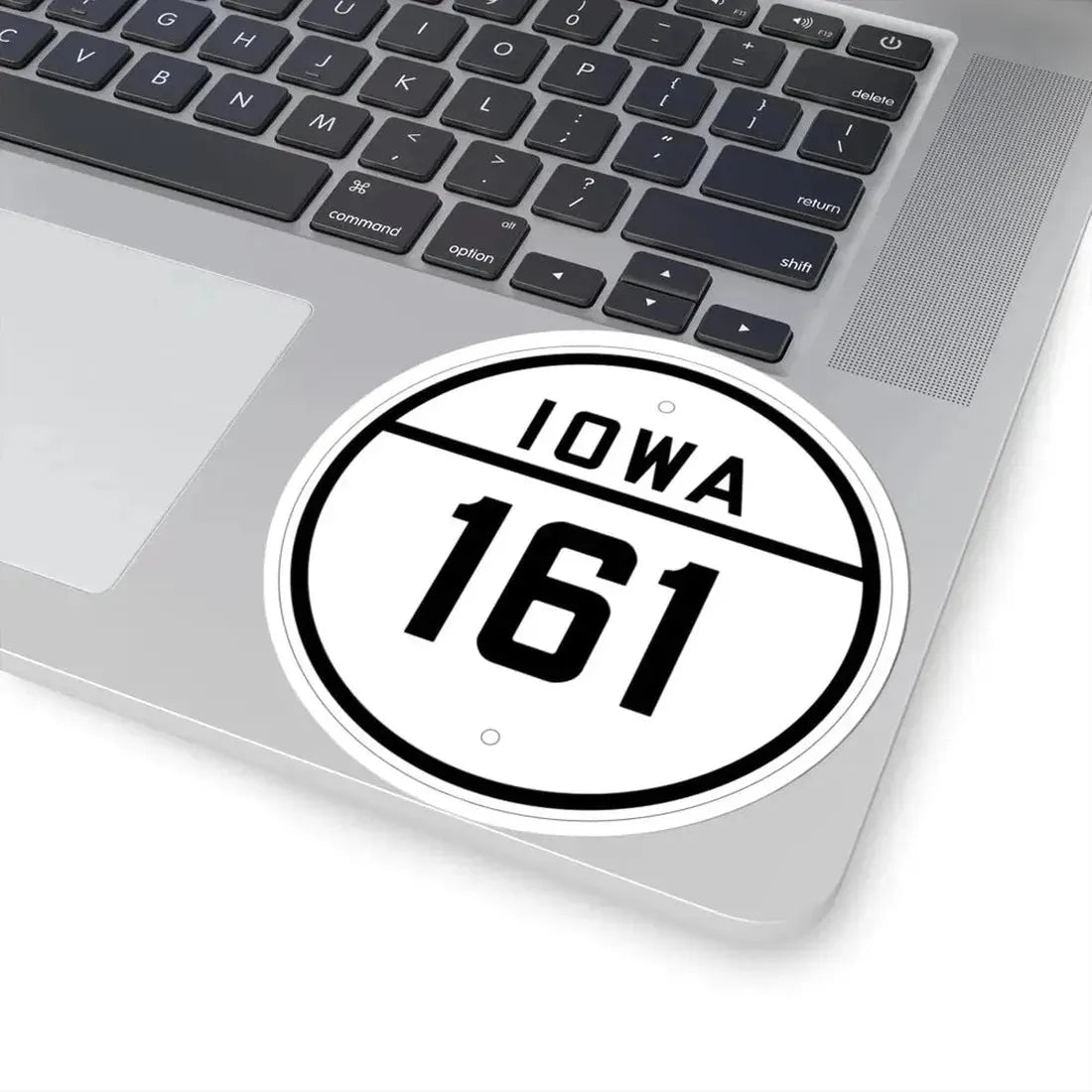 Iowa 161 1926 (Iowa) (Road Sign) STICKER Vinyl Kiss-Cut Decal - The Sticker Space