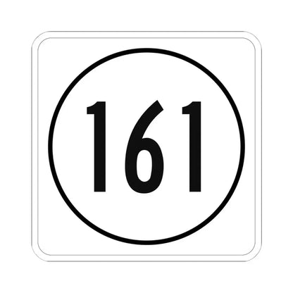 Iowa 161 1948 (Iowa) (Road Sign) STICKER Vinyl Kiss-Cut Decal 6 Inch White - The Sticker Space