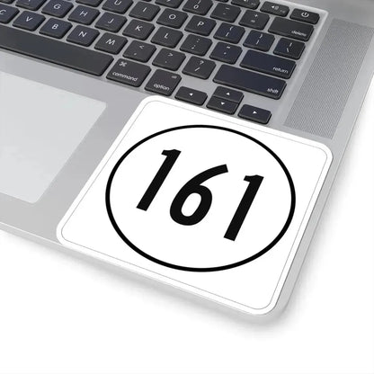 Iowa 161 1948 (Iowa) (Road Sign) STICKER Vinyl Kiss-Cut Decal - The Sticker Space