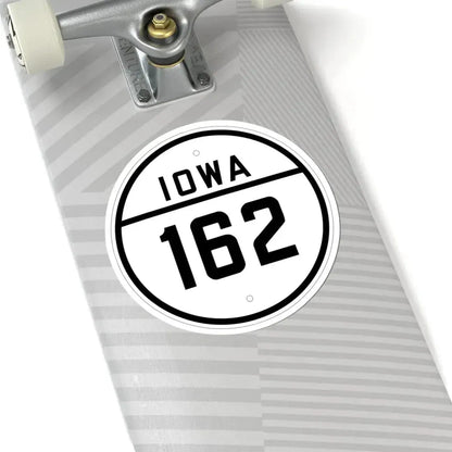 Iowa 162 1926 (Iowa) (Road Sign) STICKER Vinyl Kiss-Cut Decal - The Sticker Space