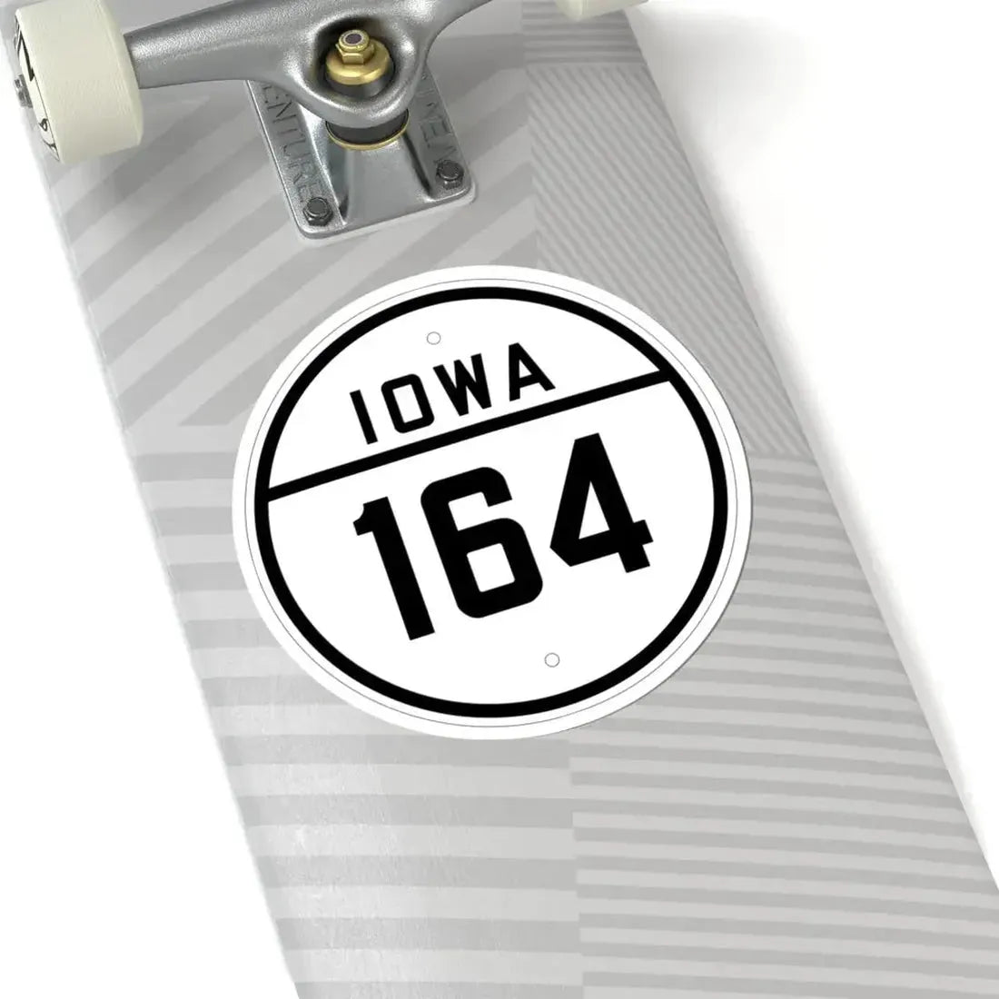 Iowa 164 1926 (Iowa) (Road Sign) STICKER Vinyl Kiss-Cut Decal - The Sticker Space