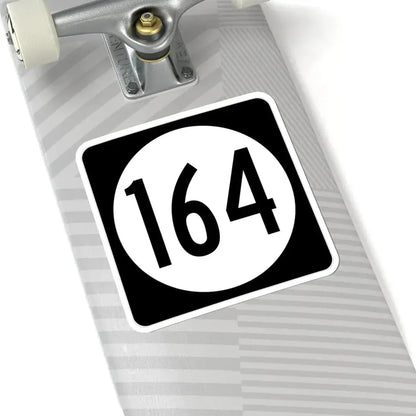Iowa 164 (Iowa) (Road Sign) STICKER Vinyl Kiss-Cut Decal - The Sticker Space