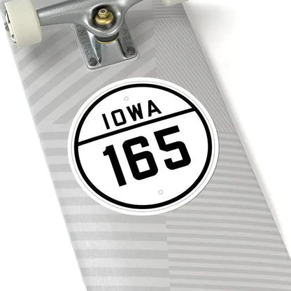 Iowa 165 1926 (Iowa) (Road Sign) STICKER Vinyl Kiss-Cut Decal - The Sticker Space